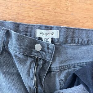 Madewell The Slouchy Boyjean - Grey Jeans. Size 32
